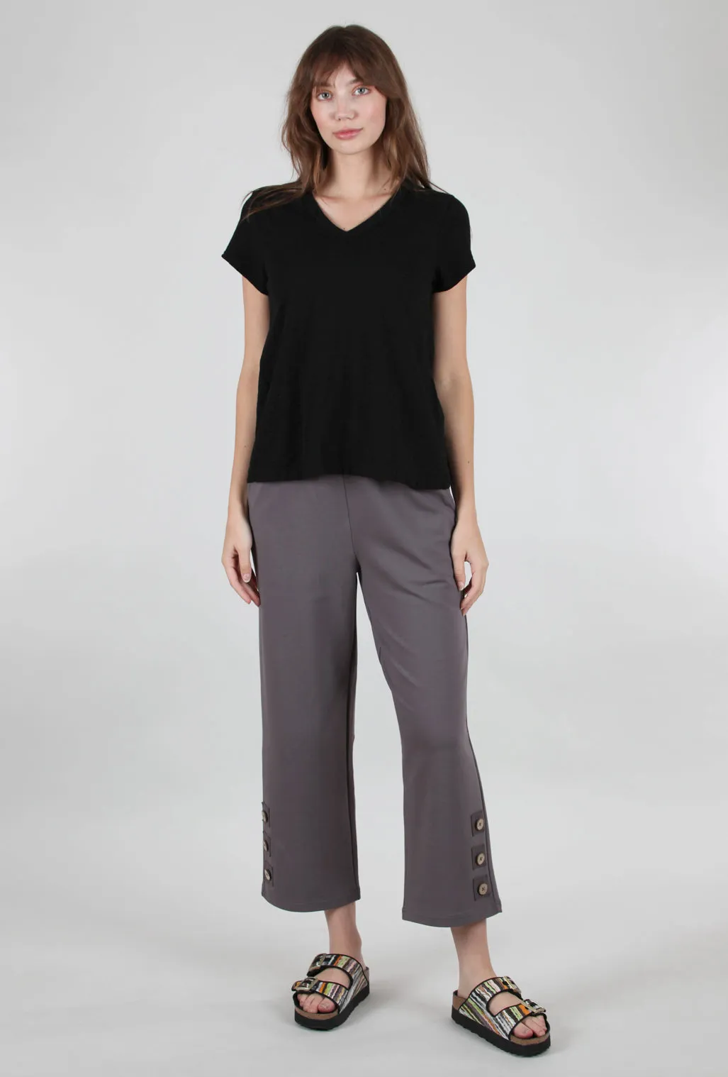 Baby Baby Fit Vee Tee, Black