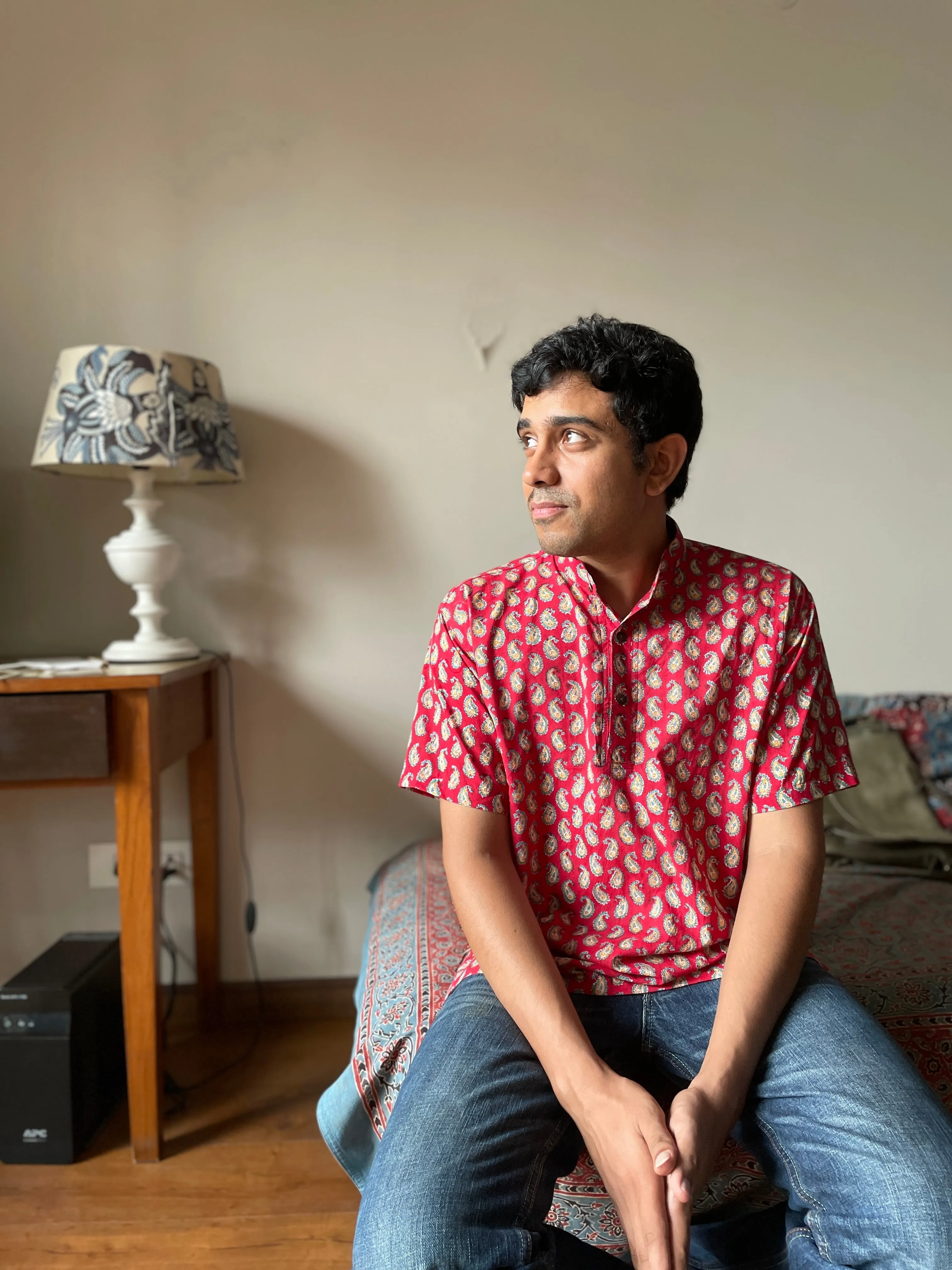 Bageecha Handblockprinted Shirt-Kurta