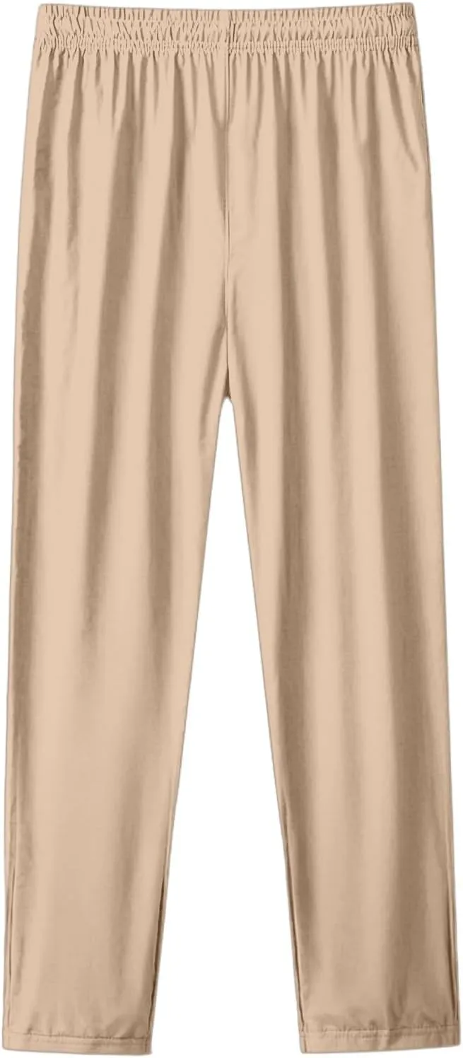 Beeswan Pants for Women Over 50 Quick Dry Pants Elastic Waist Stretch Active Breathable Athletic Pant