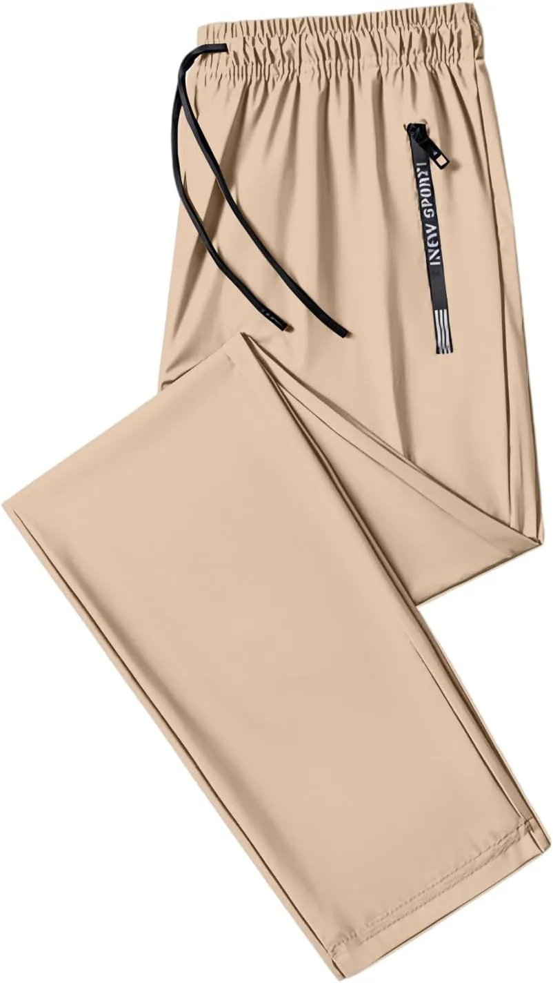 Beeswan Pants for Women Over 50 Quick Dry Pants Elastic Waist Stretch Active Breathable Athletic Pant