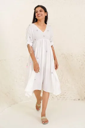 Breathable Embroidered Dress