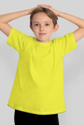 Bright Yellow T-shirt for boy
