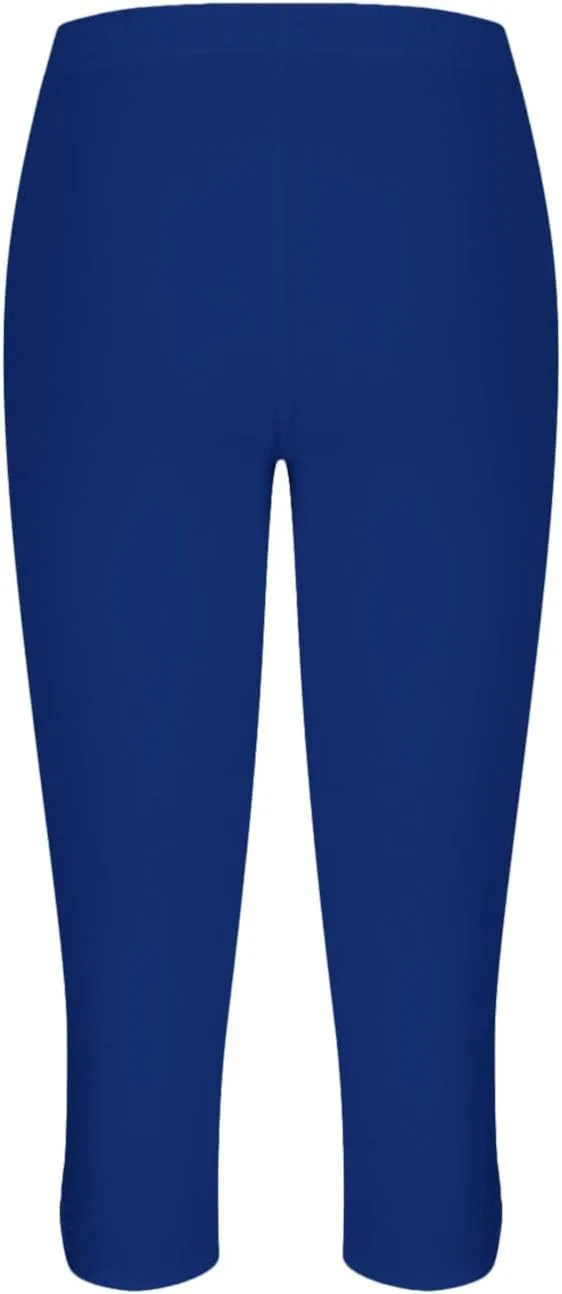 Capri Leggings for Women Dressy Cropped High Waist Yoga Pants Comfy Stretchy Leggings Workout Compression Shorts