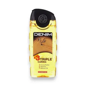 Denim Gold Triple Caring Shower Gel 250ml