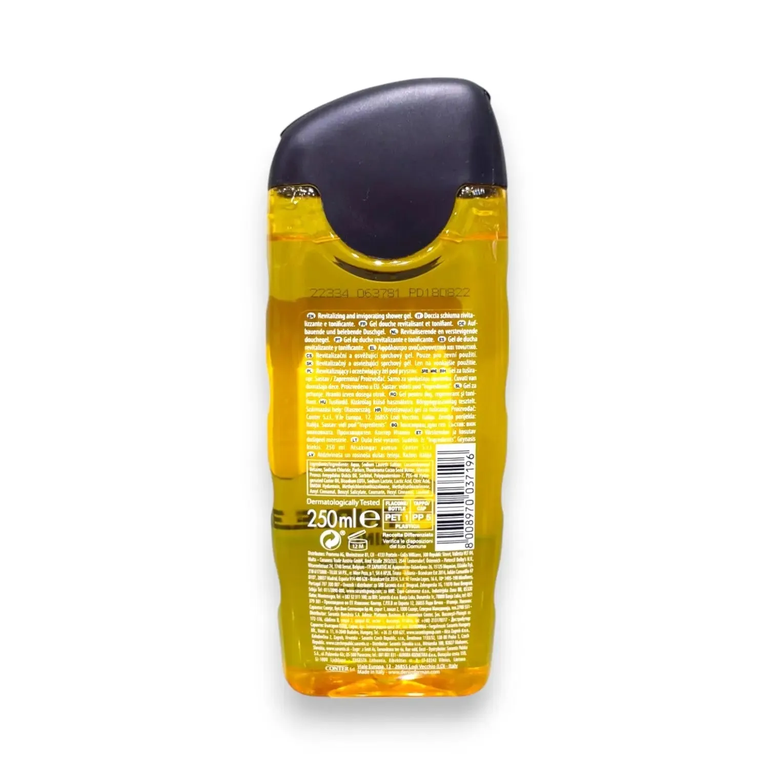 Denim Gold Triple Caring Shower Gel 250ml