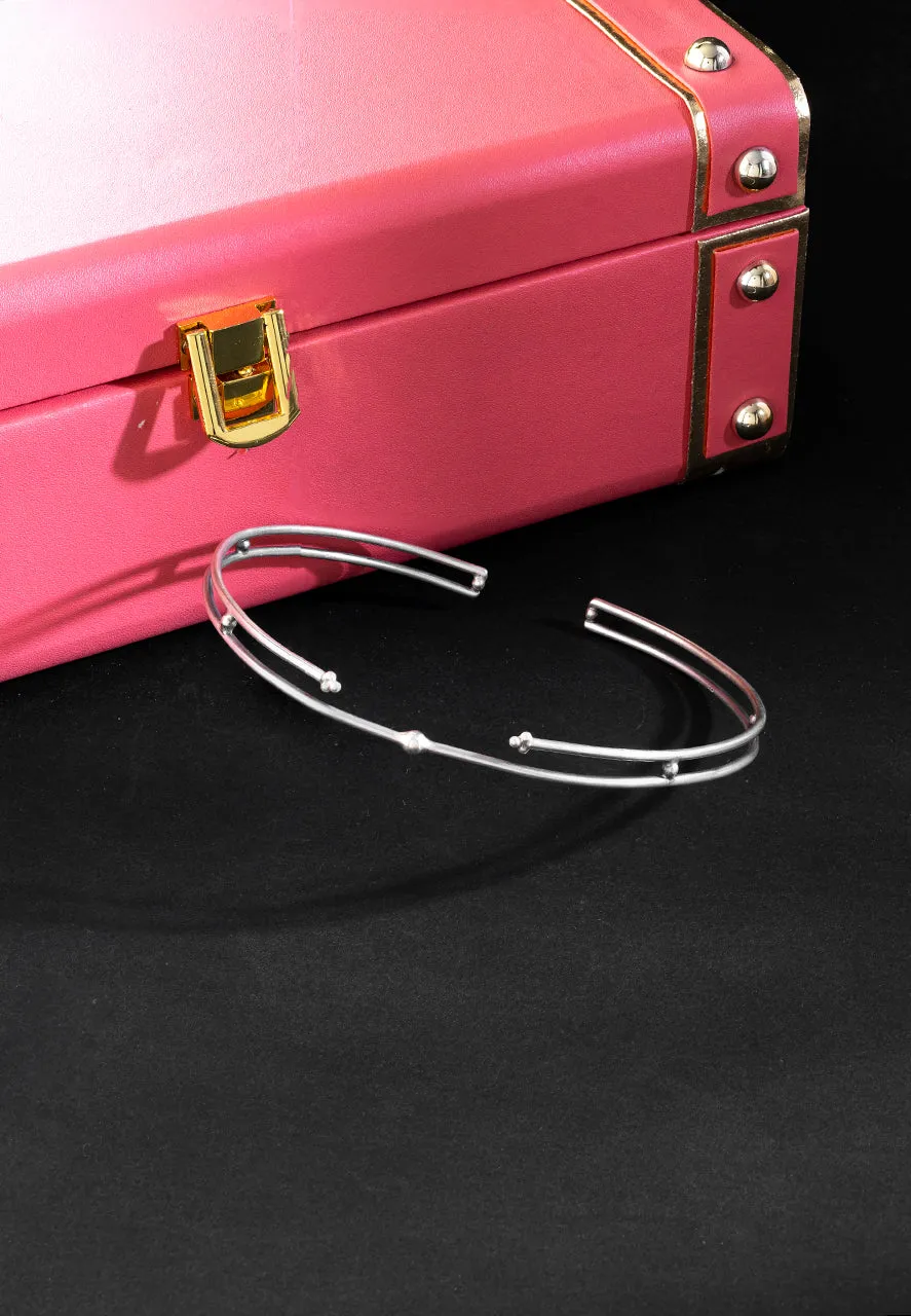 Double Layer Stylish Hasli Necklace