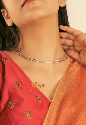 Double Layer Stylish Hasli Necklace