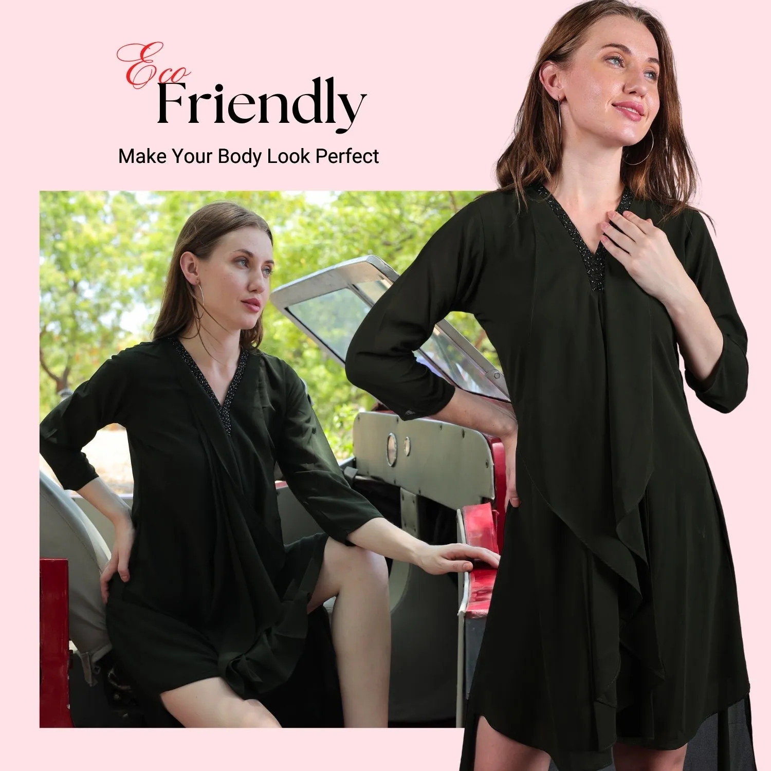 Glofash's Breathable Linen Cotton Dresses