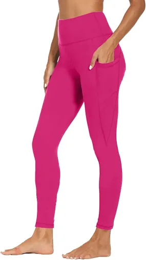 Leggings With Pockets For Women Comfortable And Stretchy Pants High Waisted Leggings Workout Plus Size Yoga Pants