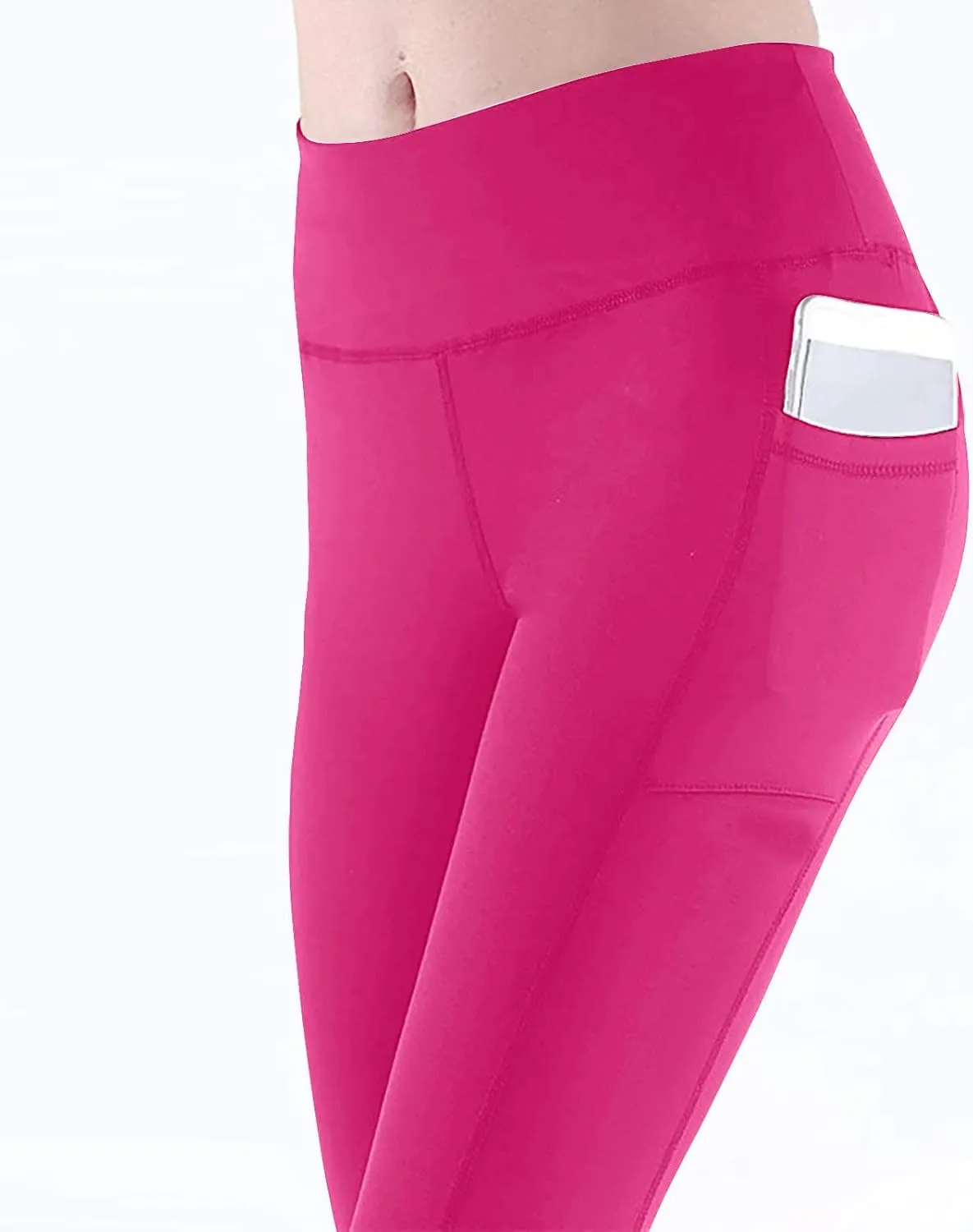 Leggings With Pockets For Women Comfortable And Stretchy Pants High Waisted Leggings Workout Plus Size Yoga Pants