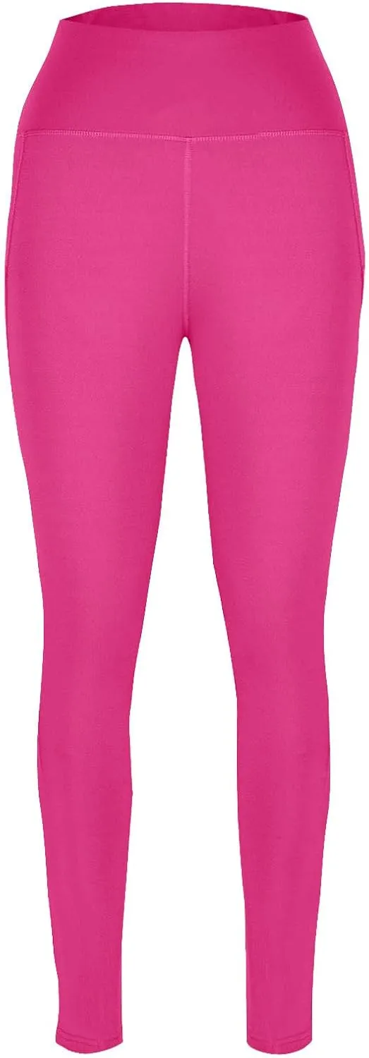 Leggings With Pockets For Women Comfortable And Stretchy Pants High Waisted Leggings Workout Plus Size Yoga Pants