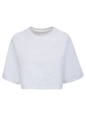 Logo cropped t-shirt