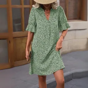 Lyla | Breathable V-Neck Dress