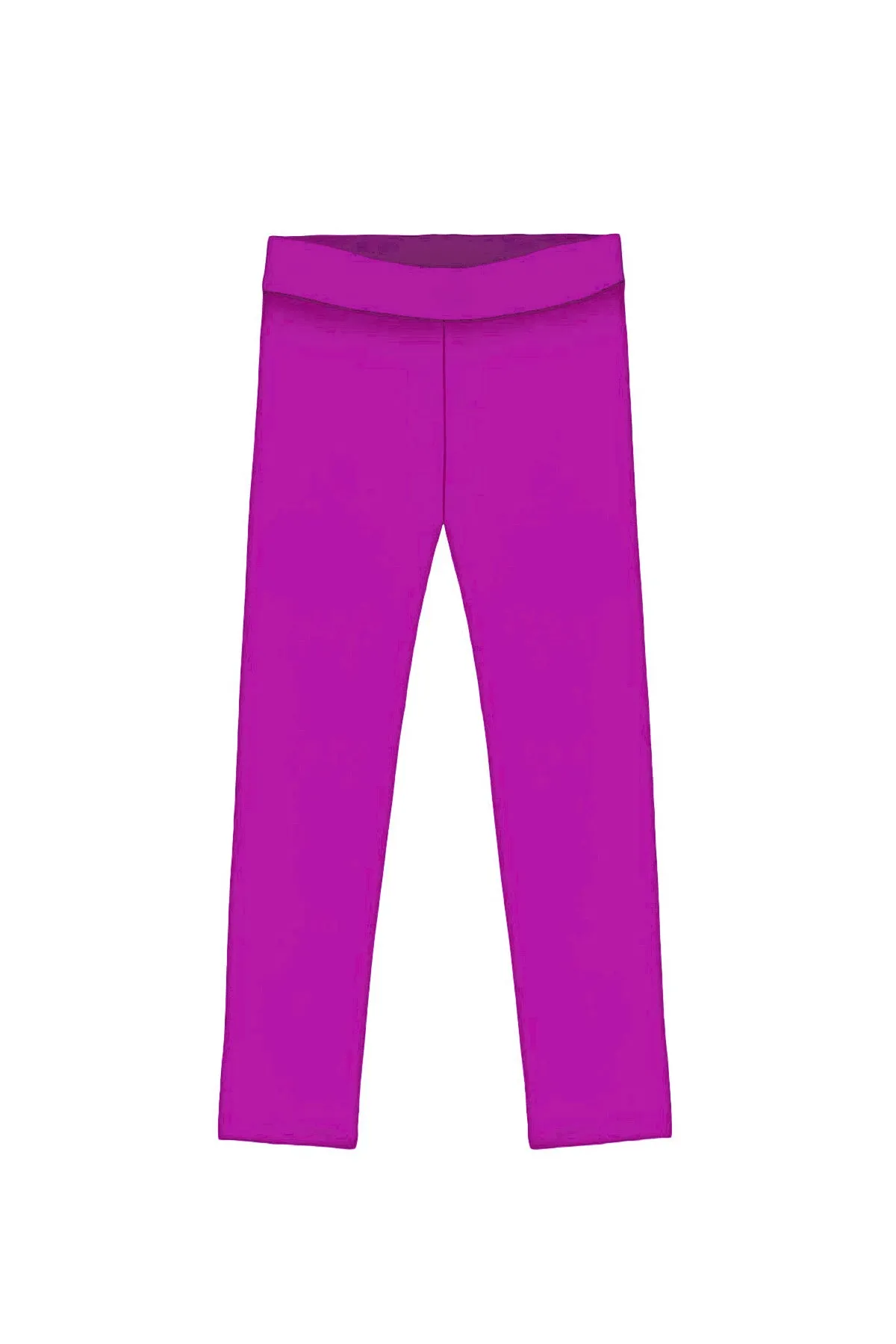 Magenta UV 50  Lucy Purple Cute Stretchy Eco Leggings - Kids