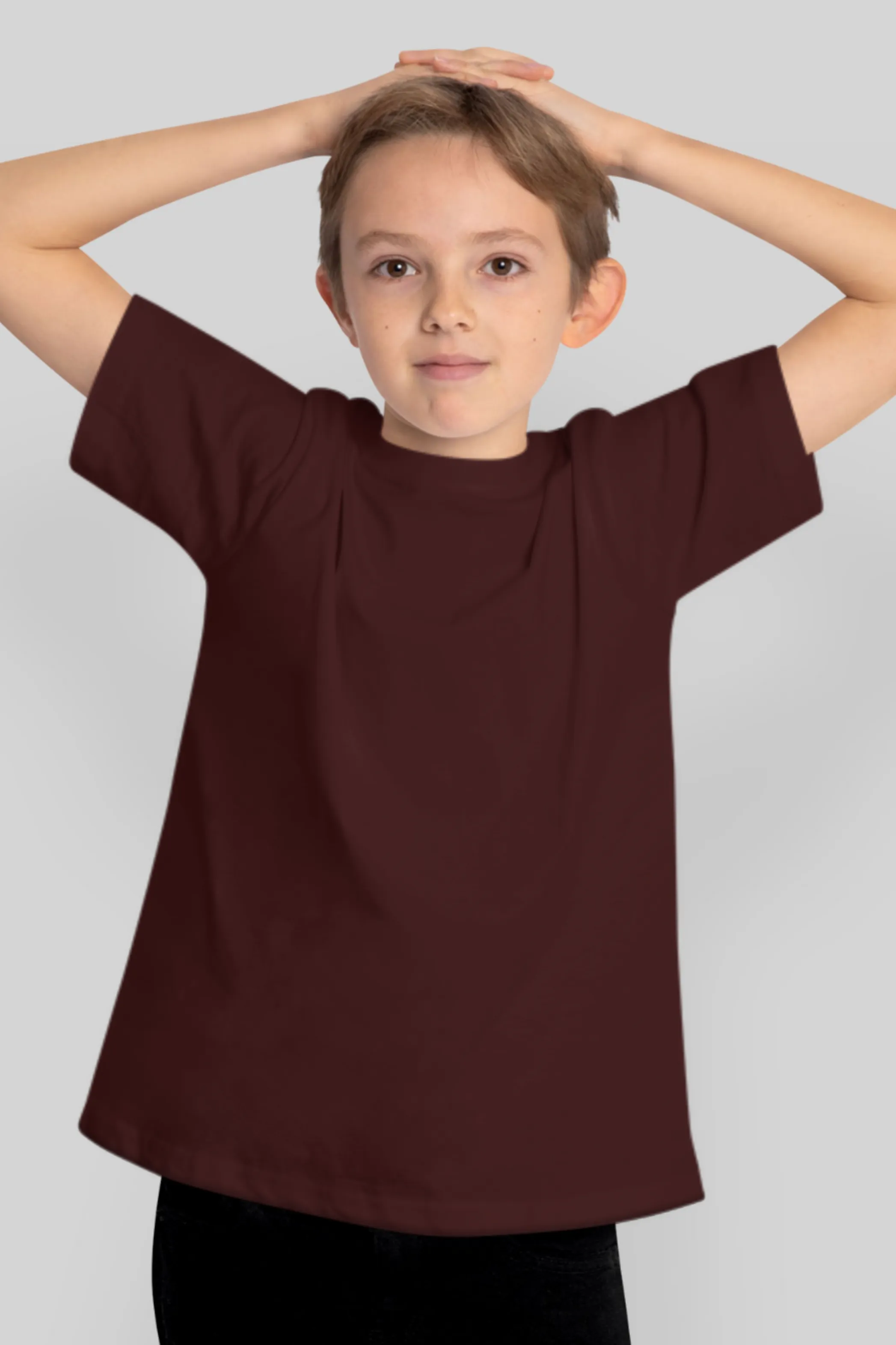 Maroon T-shirt for boy