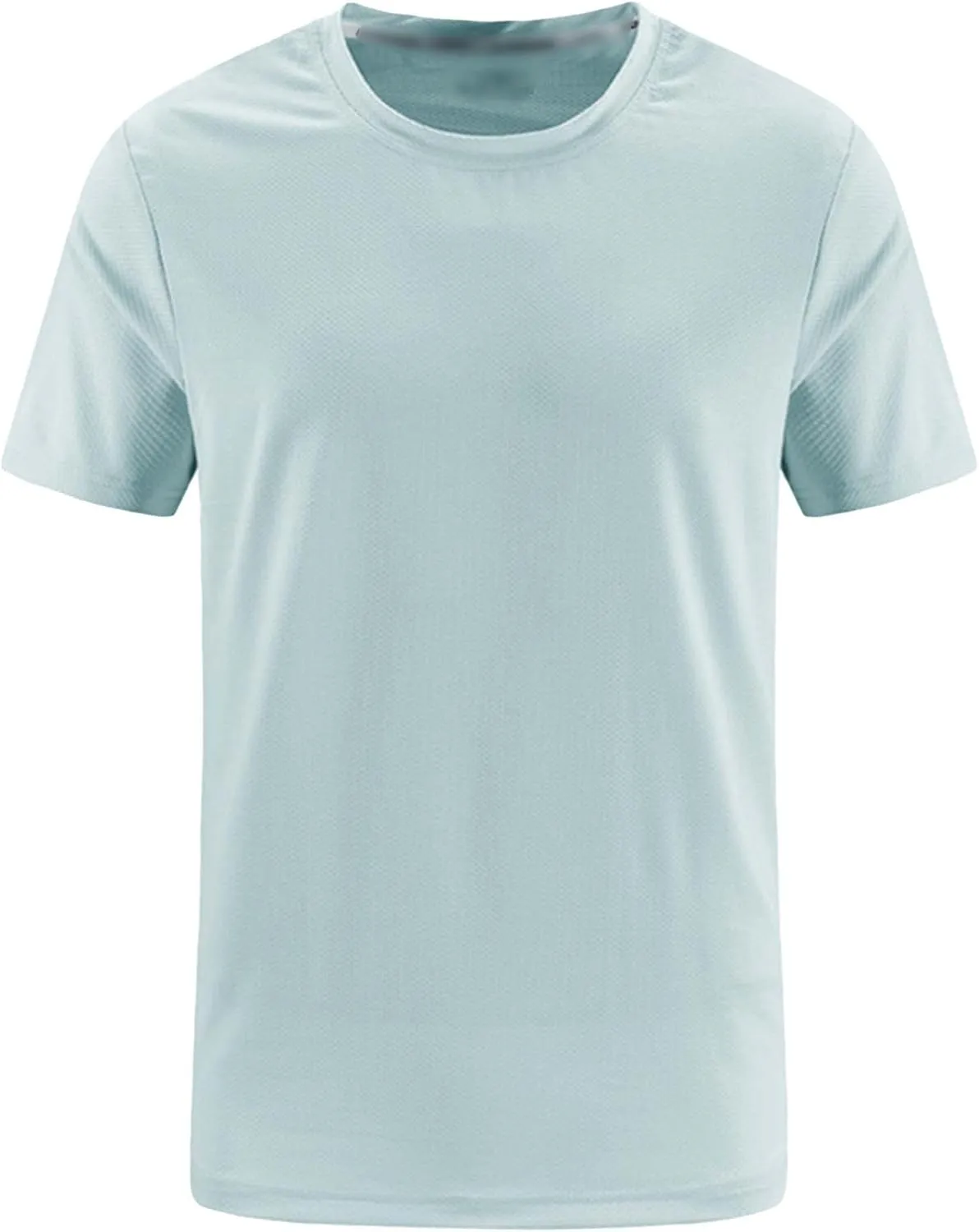 Men's Casual Soft Athletic Short Sleeve Summer Sun Protection Outdoor Running Tops Henley Shirt Pullover Tee