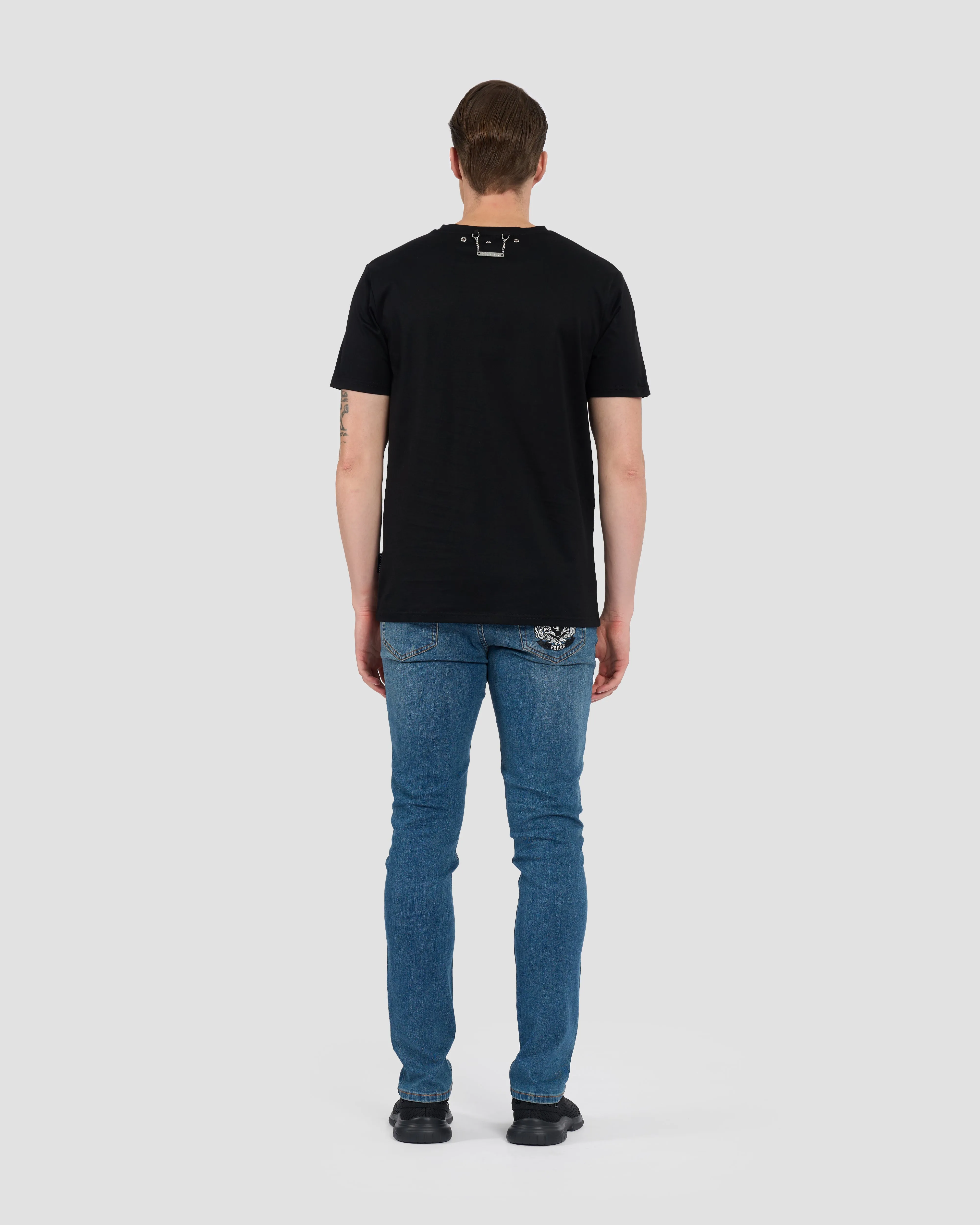 Metal Monogram Patched T-Shirt