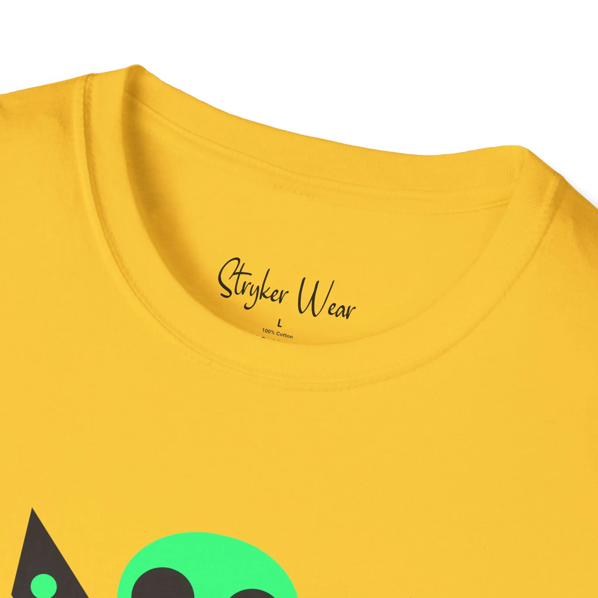 Minimalist Alien X | Unisex Softstyle T-Shirt