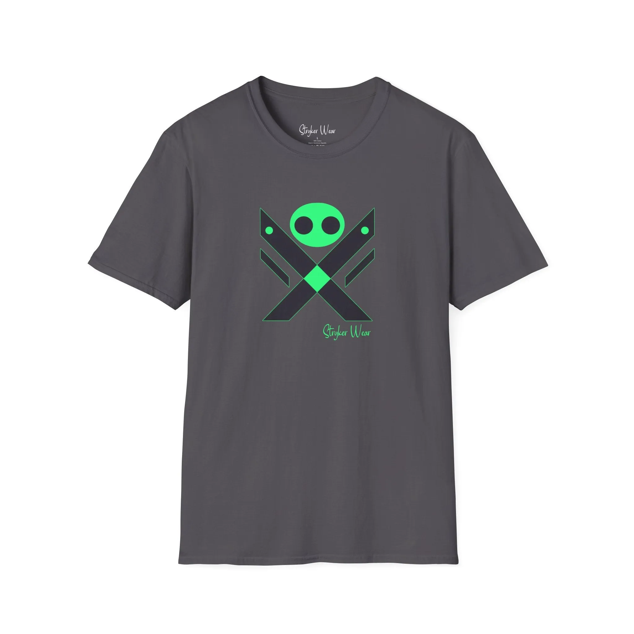 Minimalist Alien X | Unisex Softstyle T-Shirt