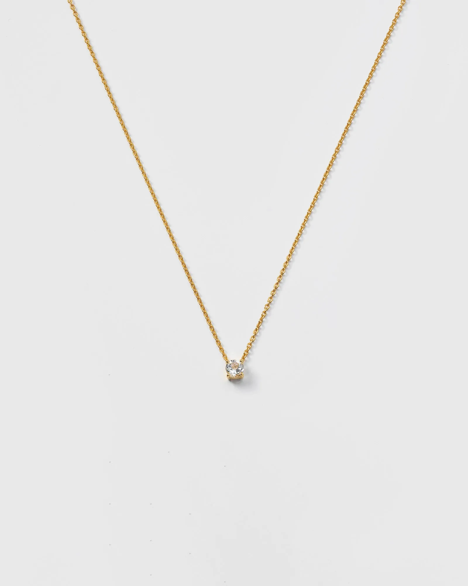 Minimalistica Solo Nova Necklace Gold