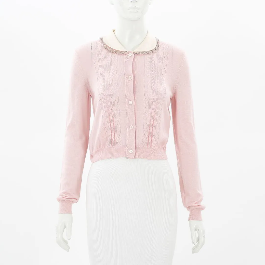 Miu Miu Cashmere/Silk Cardigan Size IT 38 | AU 6