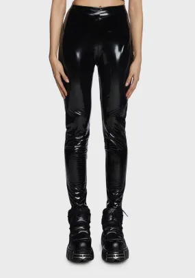 More Of The Night Vinyl Leggings