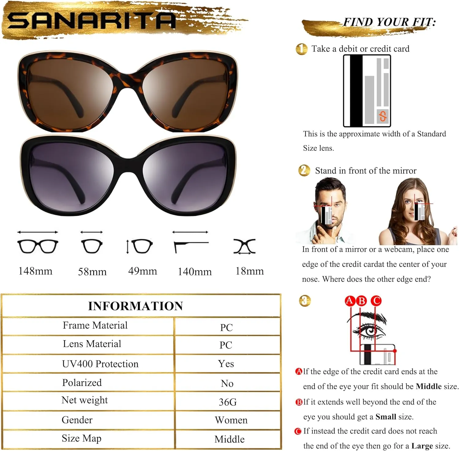 Polarized Sunglasses for Women, Rhinestone Bling Oval Sun Glasses for Driving/Shopping UV Protection Shades
