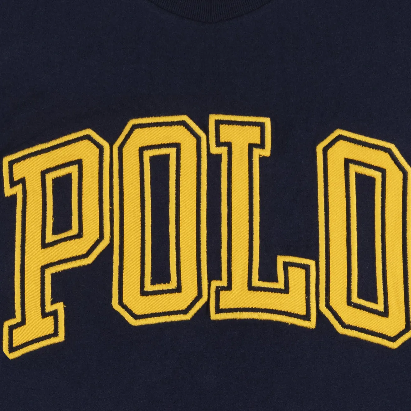 Polo Ralph Lauren College Print Tee Cruise Navy