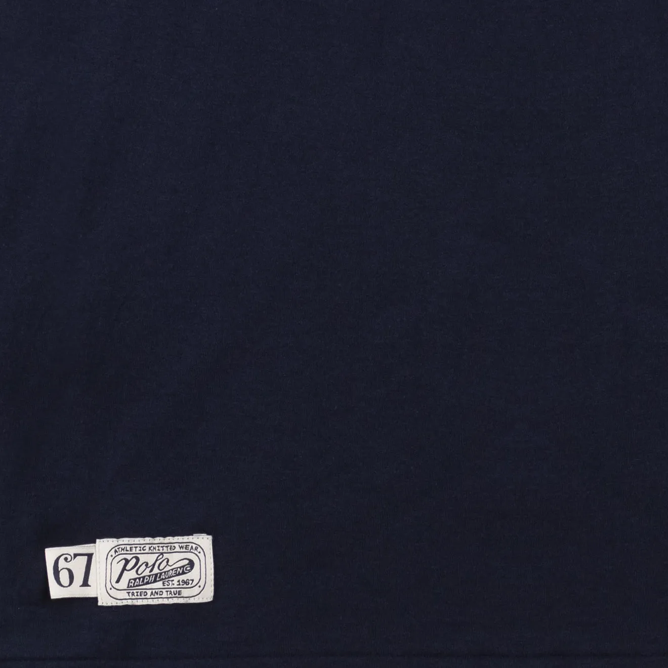 Polo Ralph Lauren College Print Tee Cruise Navy