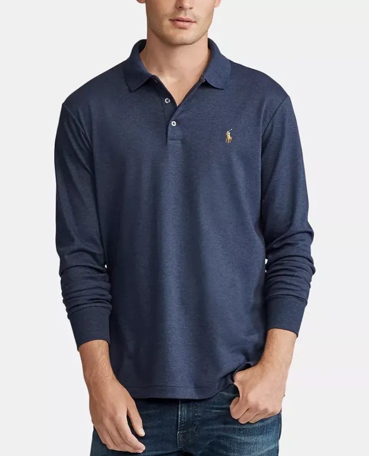 Polo Ralph Lauren Long Sleeve Soft Cotton Polo Shirt