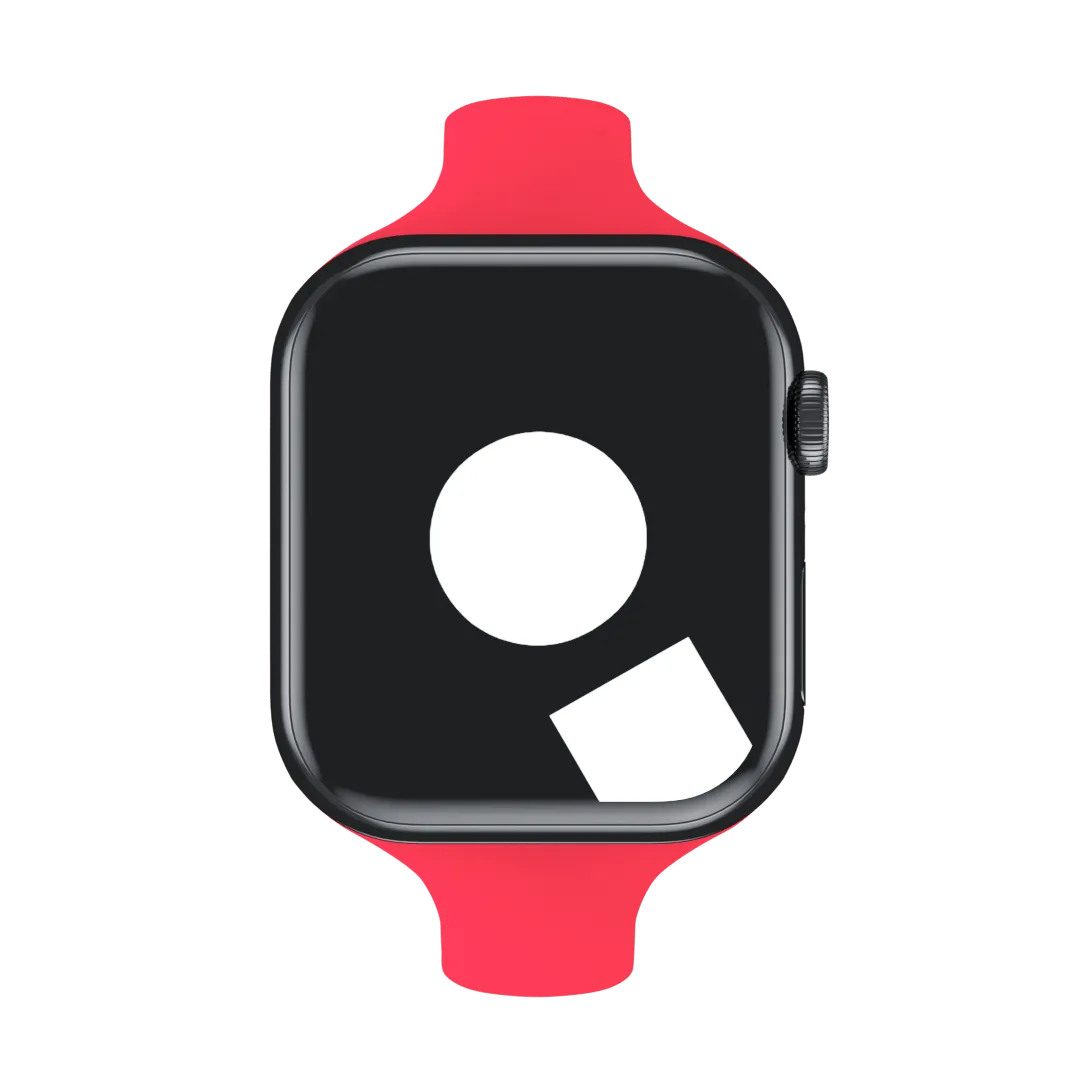 Red Sport Band Chic for Apple Watch