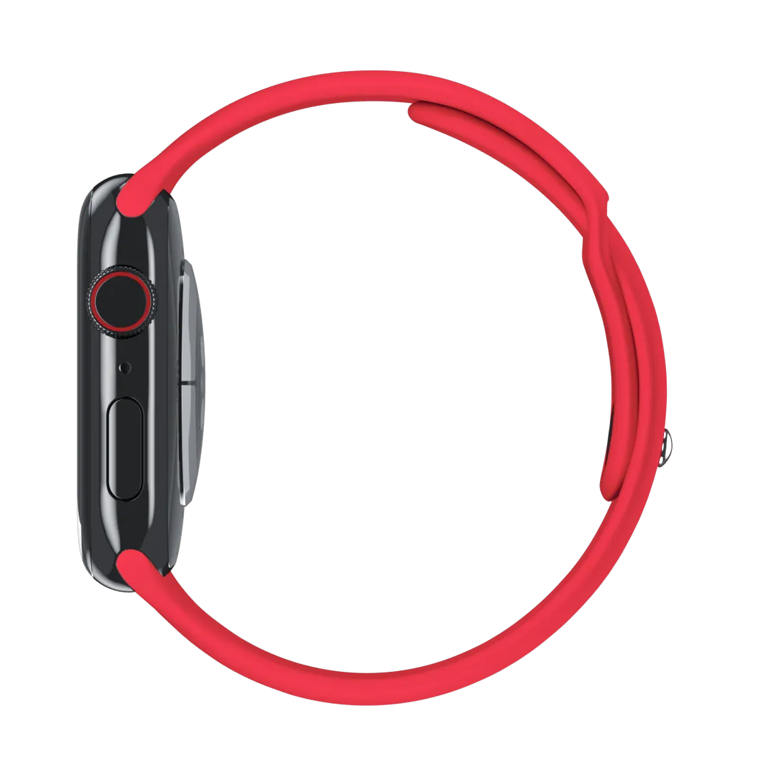 Red Sport Band Chic for Apple Watch