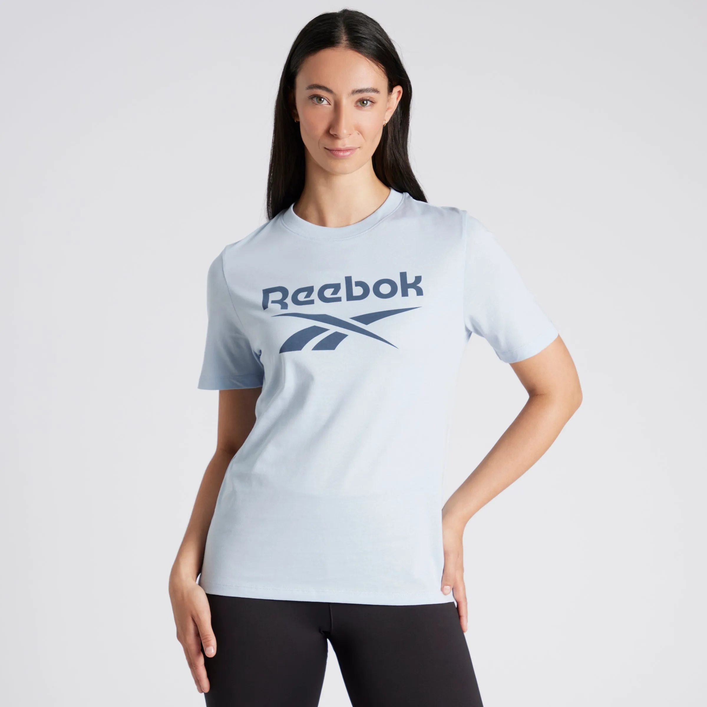 Reebok Id T-Shirt Pale Blue