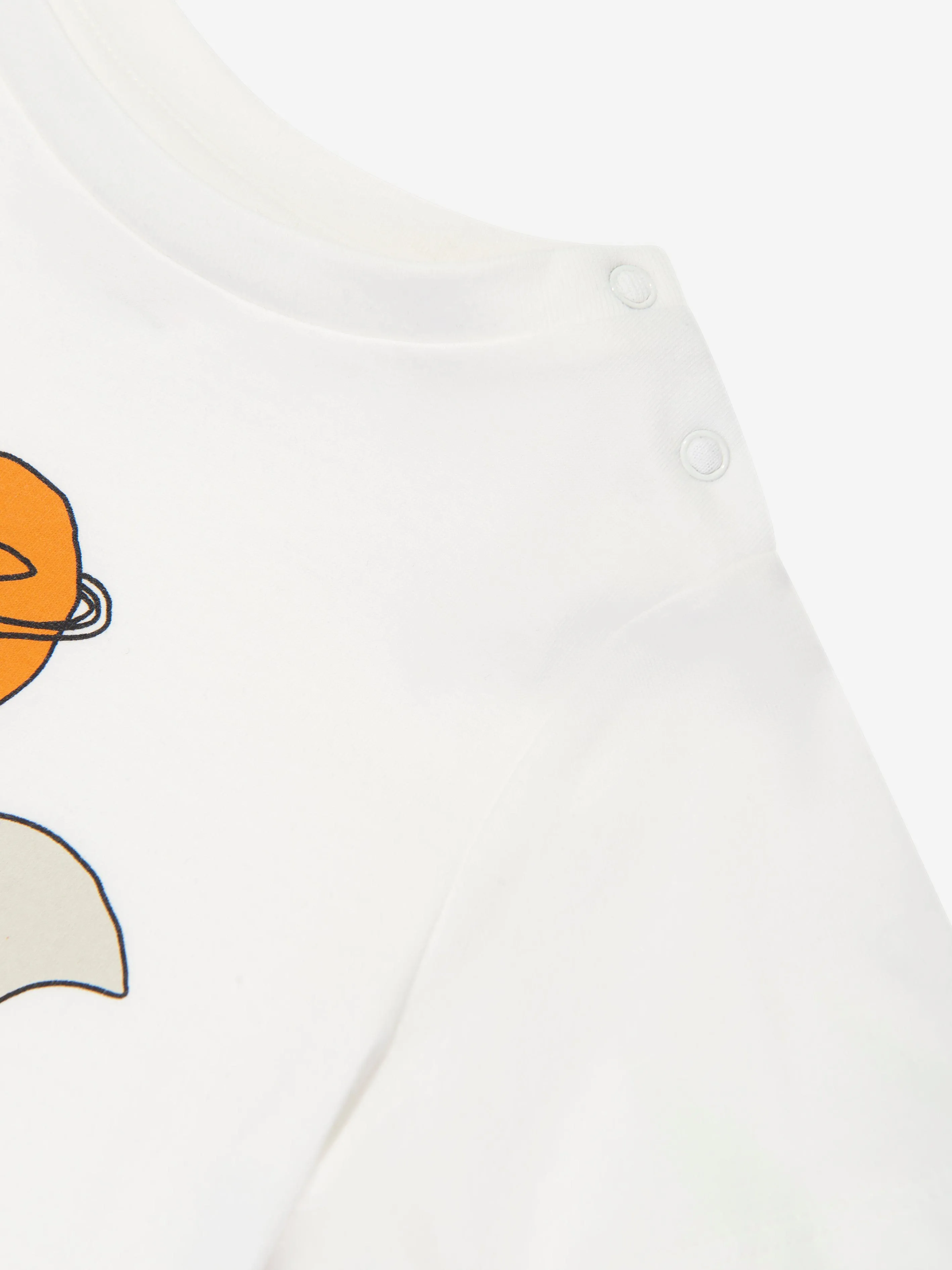Stella McCartney Baby Boys Outer Here T-Shirt in Ivory