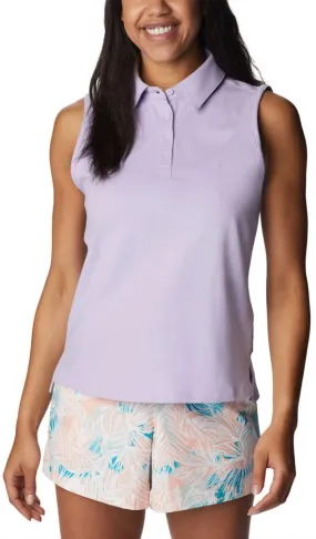 Sun Drifter Sleeveless Polo - Soft Violet