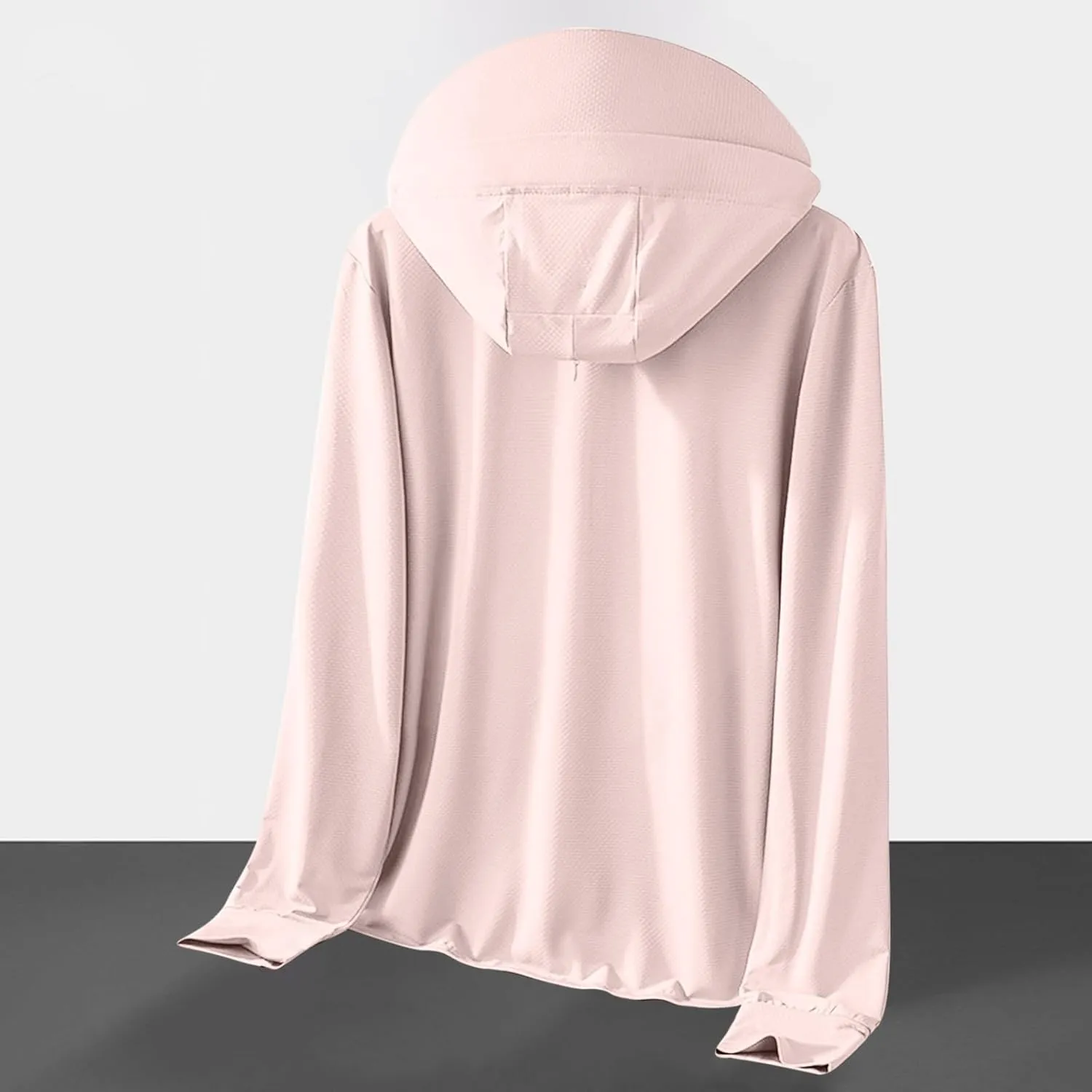 Sun Protection Jackets Unisex UPF 50  Light Jacket Plus Size Hiking Fishing Shirts Long Sleeve Full Zip with Pockets