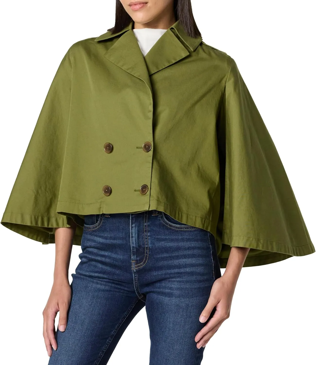 The Drop Women's Hayes Cropped Trench