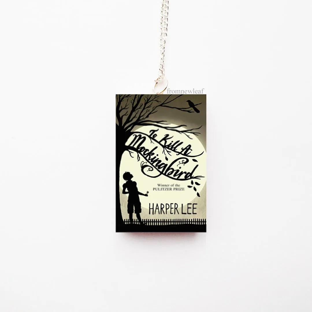 To Kill A Mockingbird First Reprint Edition Miniature Book Necklace Keychain