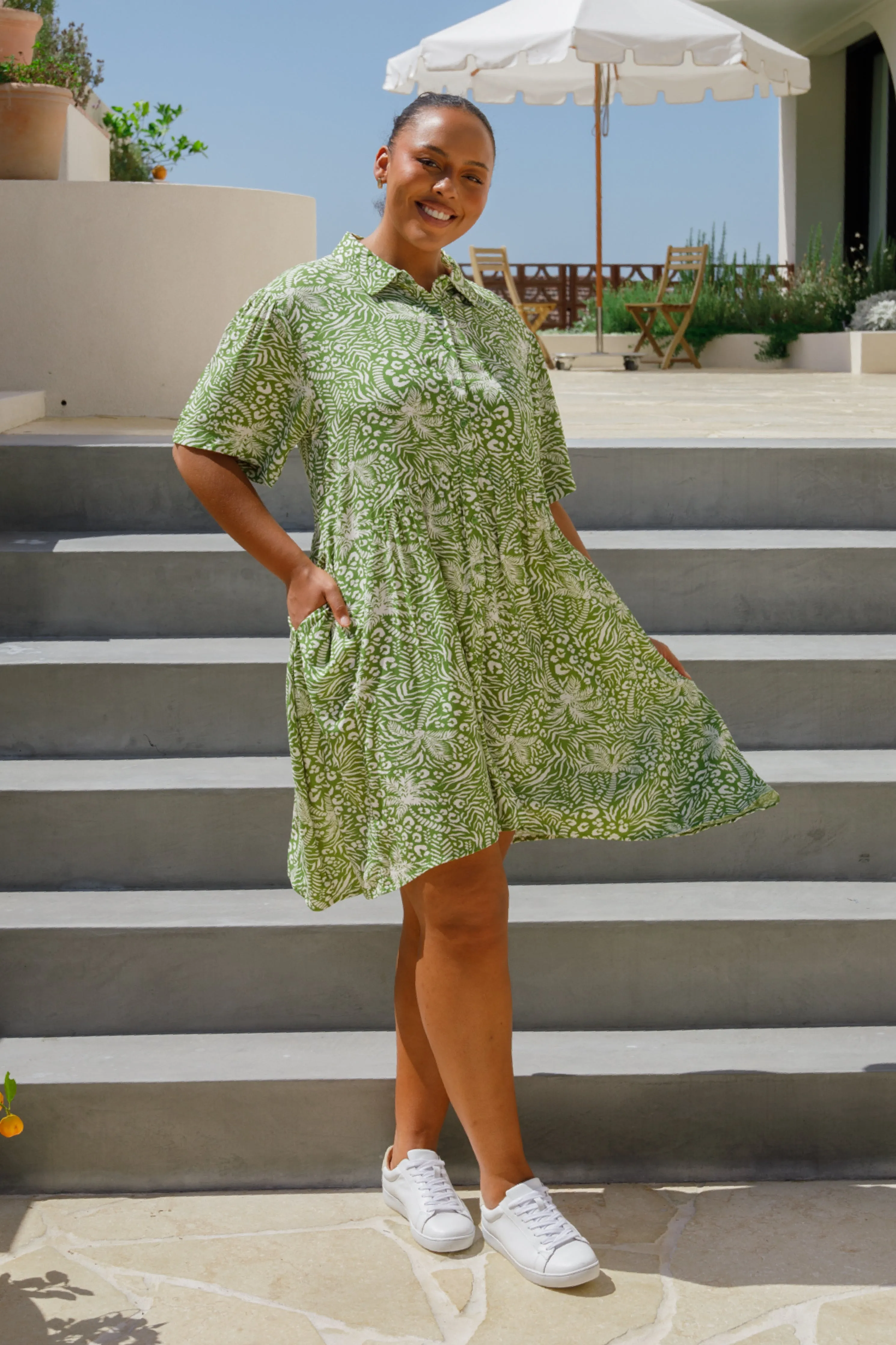 Venus Dress | Green Palm Cove