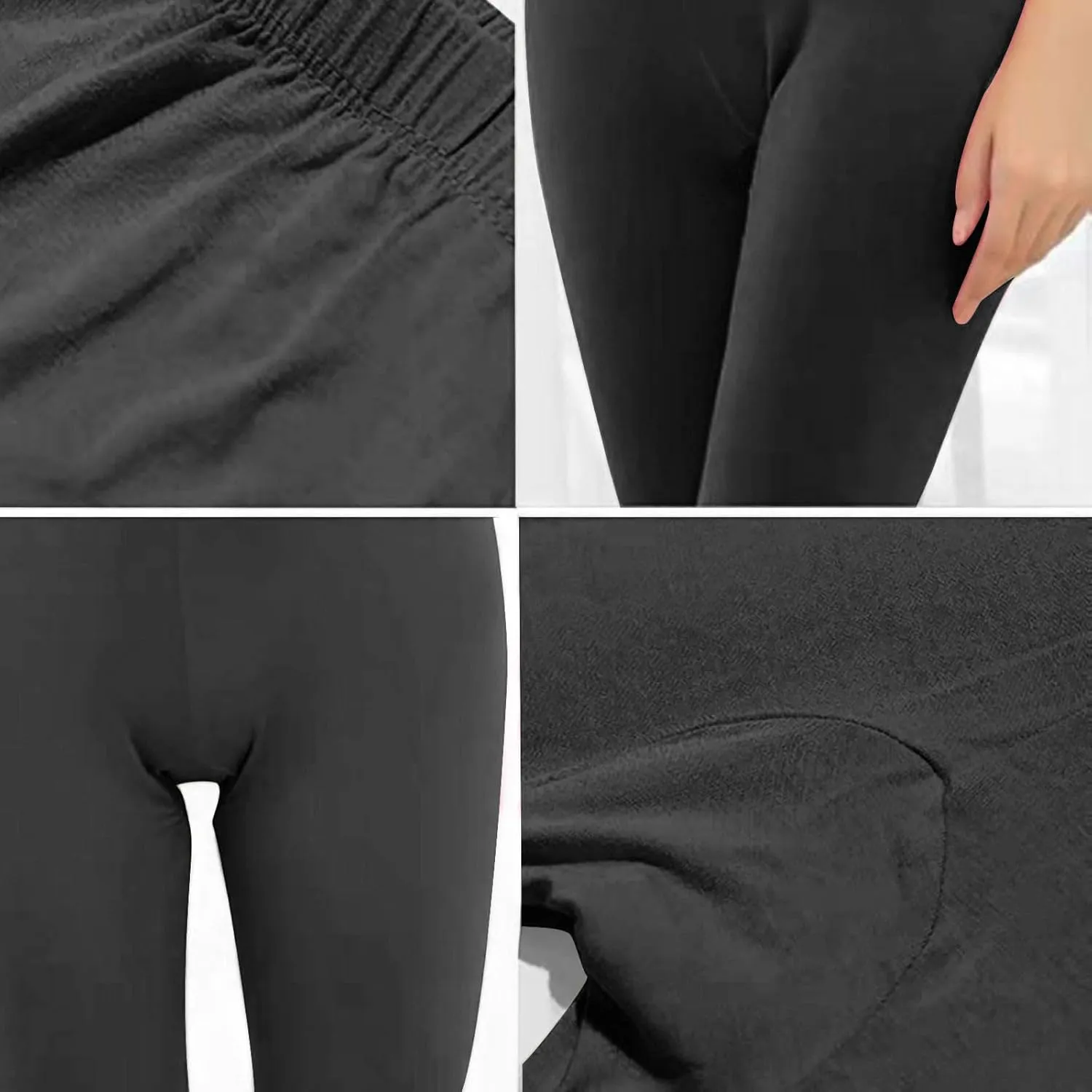 Women's High Waist Workout Leggings Stretchy Skinny Pants Buttery Soft Lightweight Leggings Plus Size Long Yoga Pants