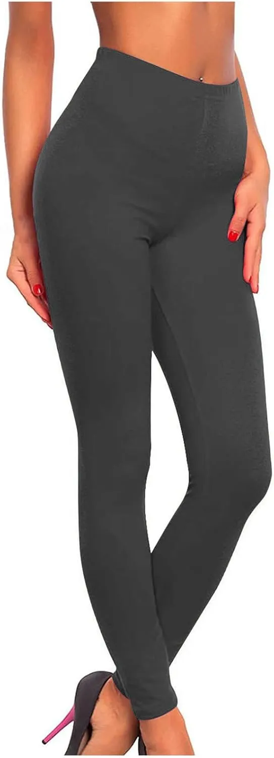 Women's High Waist Workout Leggings Stretchy Skinny Pants Buttery Soft Lightweight Leggings Plus Size Long Yoga Pants