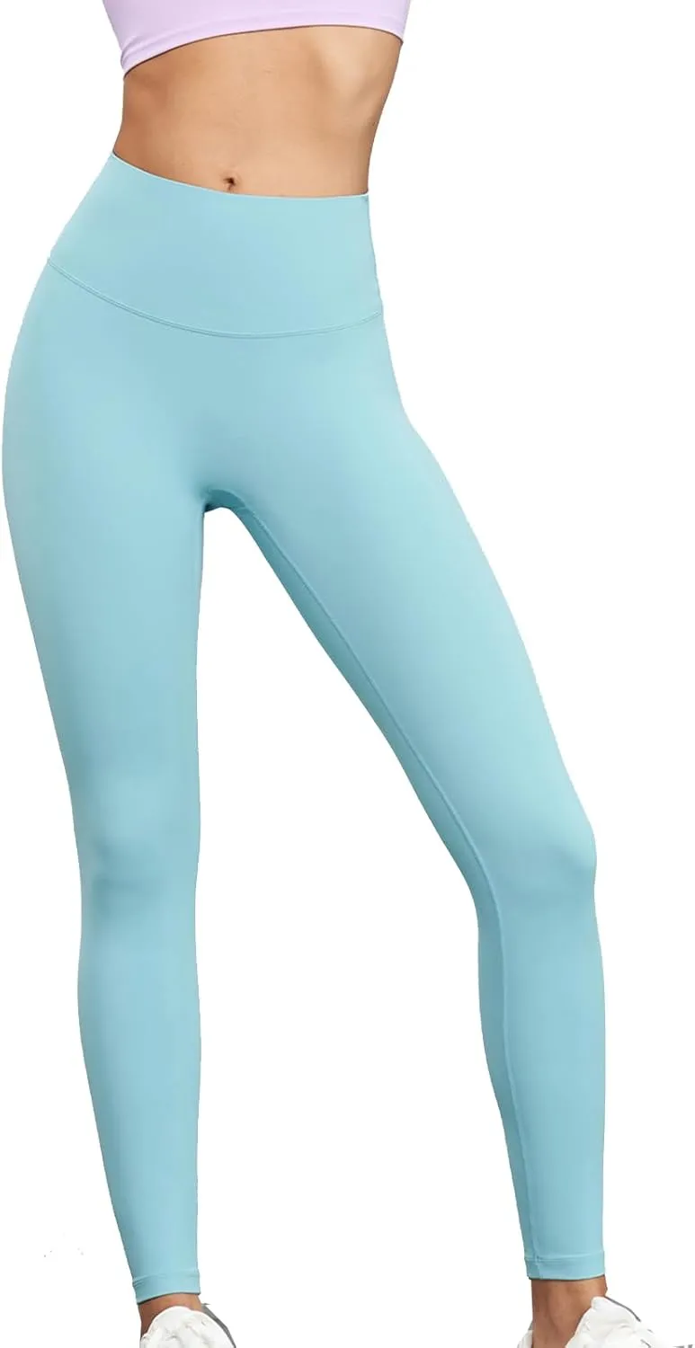 Women's High Waist Yoga Pants Fitness Leggings Stretchy Tight Long Leggings Tummy Control Workout Pants