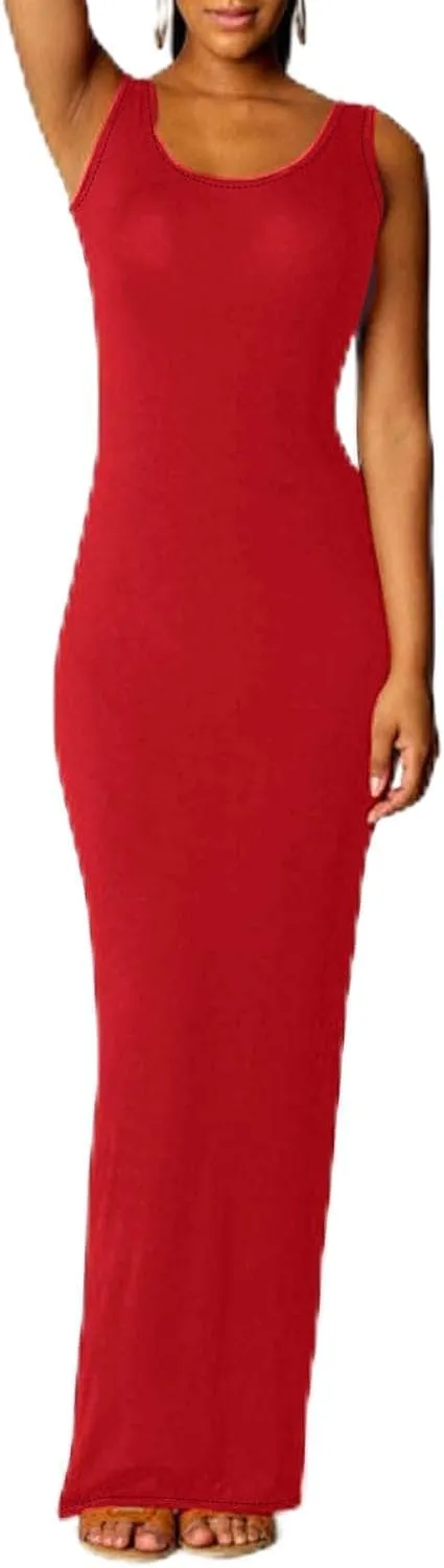 Women's Long Sleeveless Dress Elegant Sexy Summer Casual Wear Elegant Evening Dress with Comfortable Clothing 2025