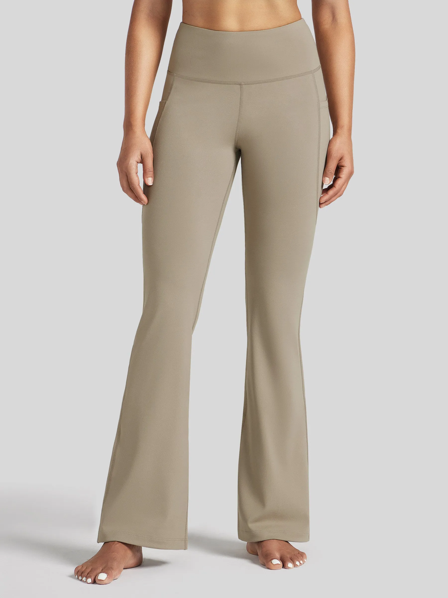 Women's Stretchy Yoga Pants Bootcut 29 Inch