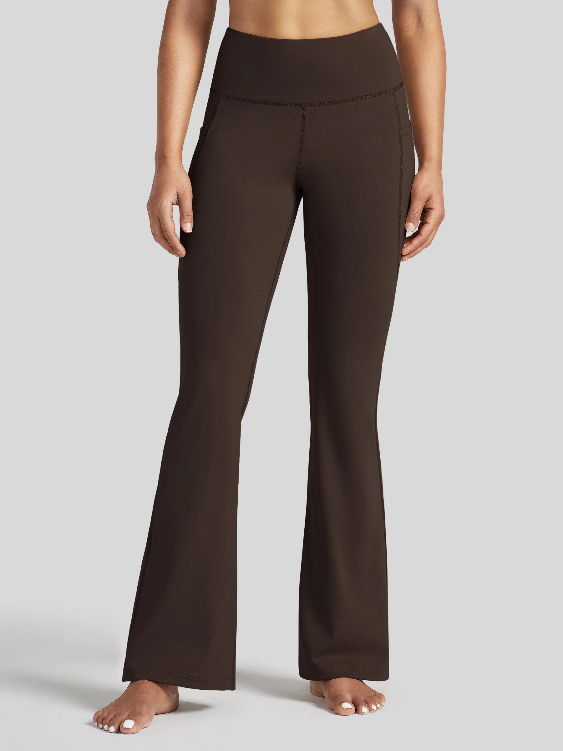 Women's Stretchy Yoga Pants Bootcut 29 Inch