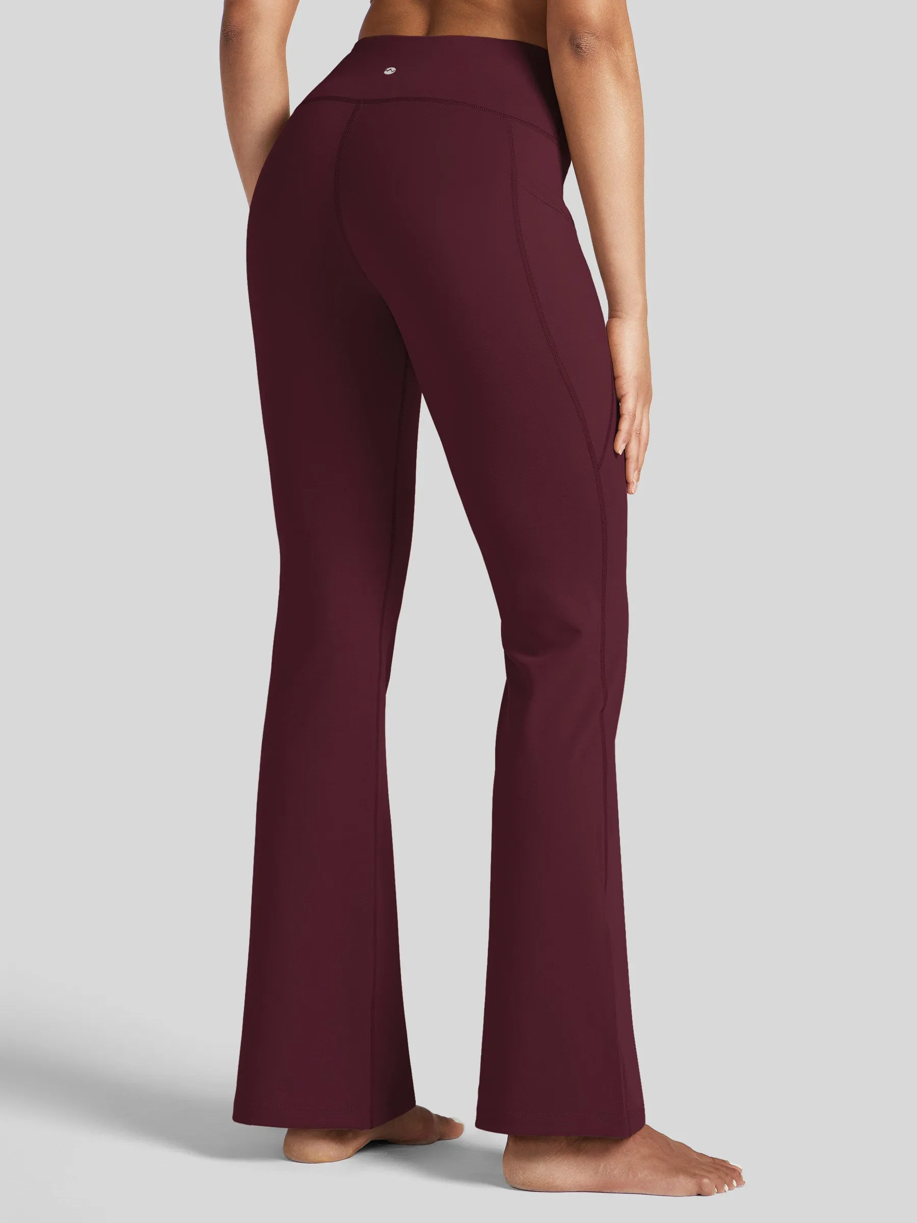 Women's Stretchy Yoga Pants Bootcut 29 Inch
