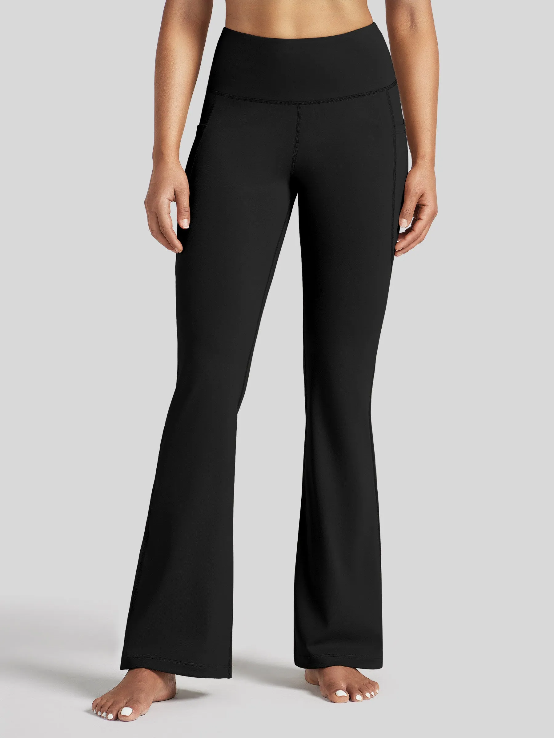 Women's Stretchy Yoga Pants Bootcut 29 Inch