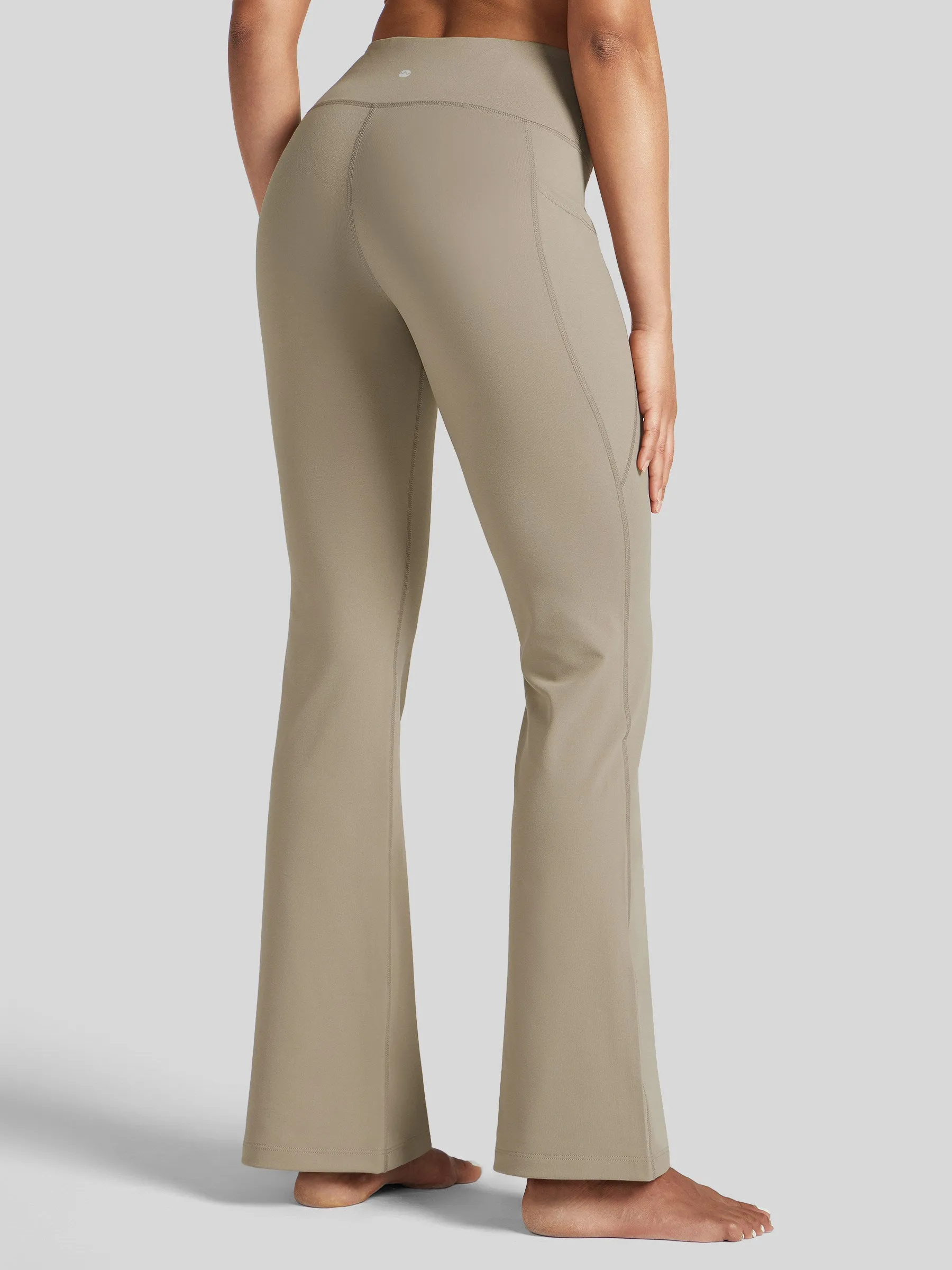 Women's Stretchy Yoga Pants Bootcut 29 Inch