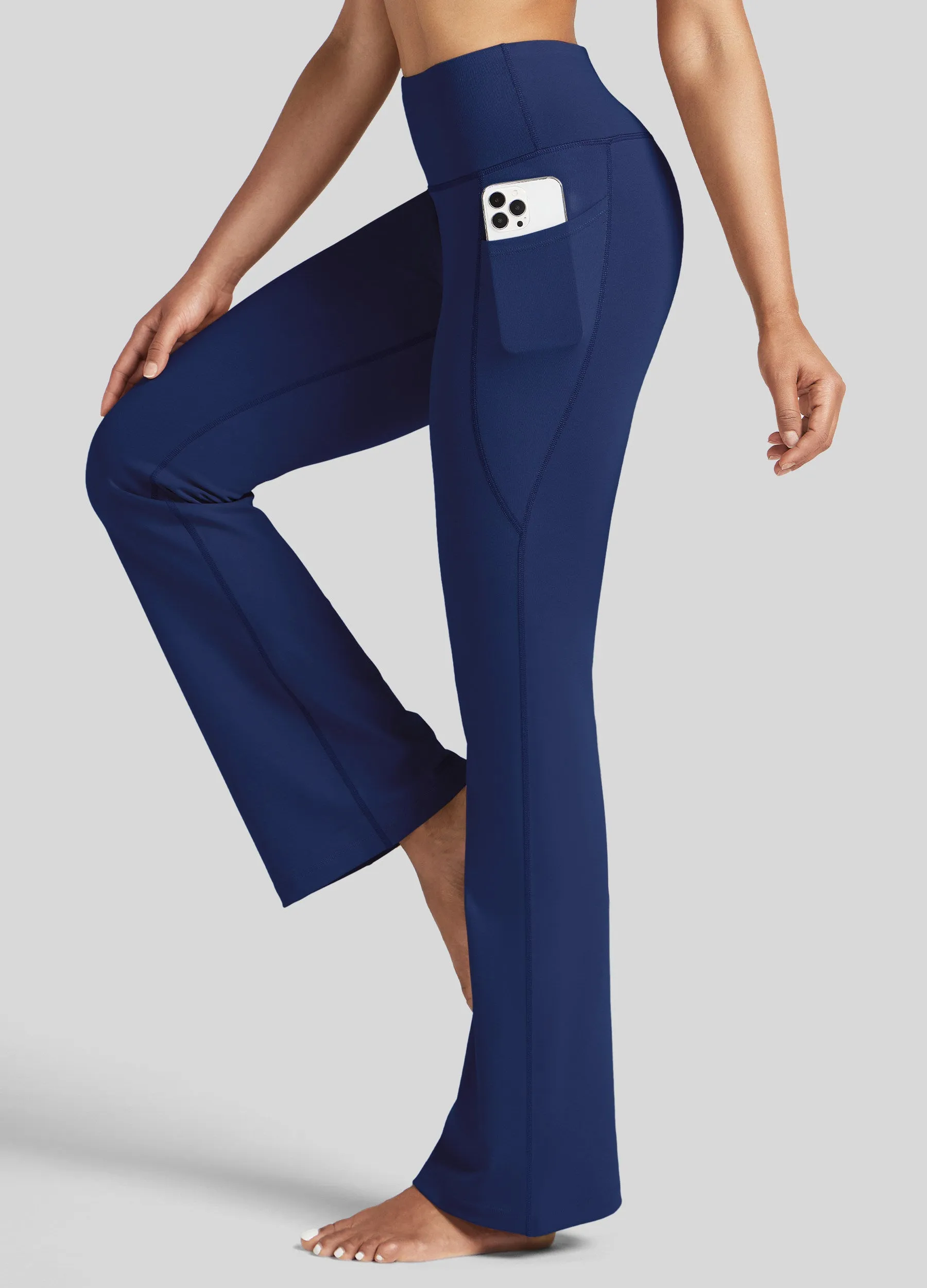 Women's Stretchy Yoga Pants Bootcut 29 Inch