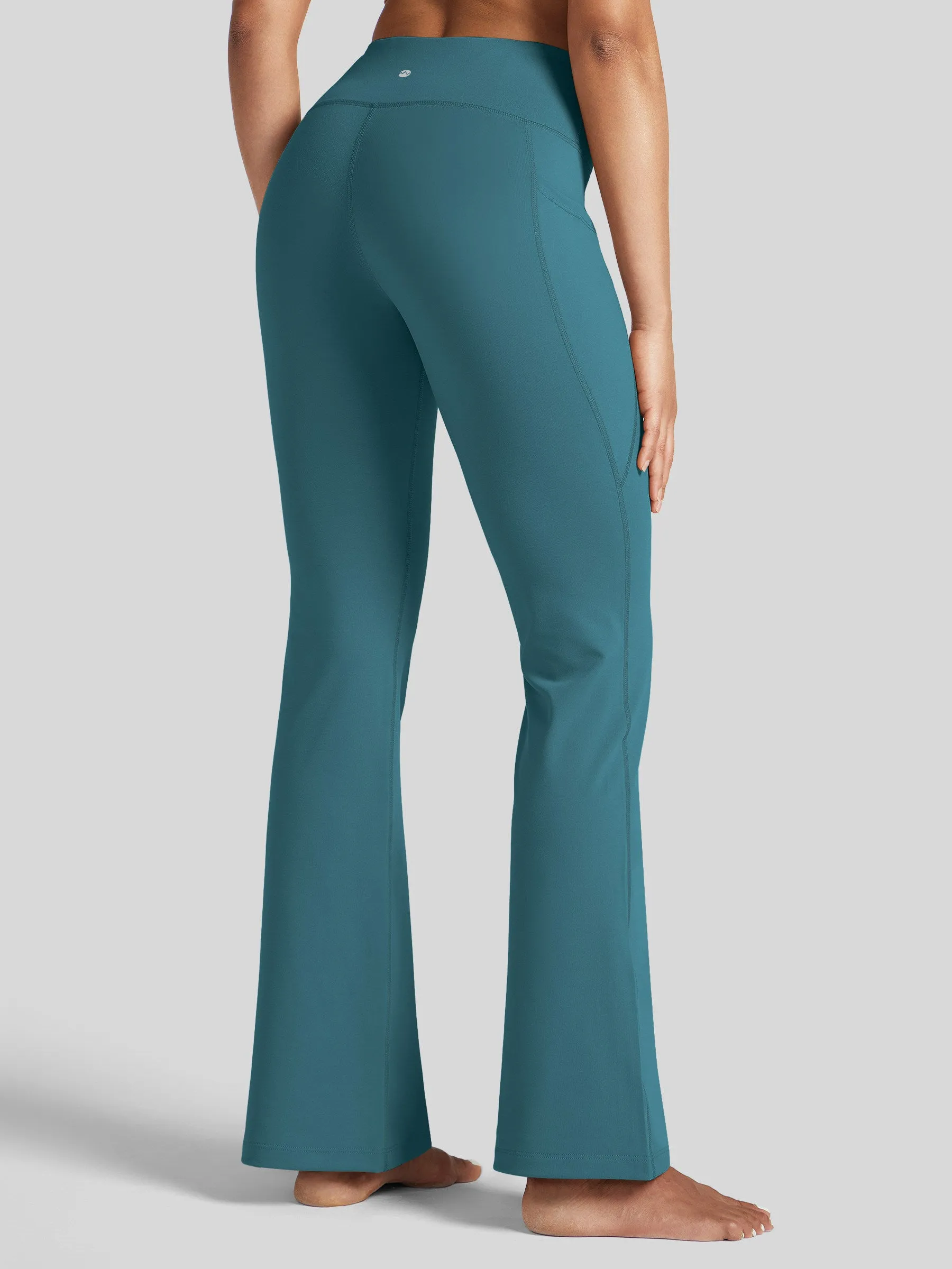 Women's Stretchy Yoga Pants Bootcut 29 Inch